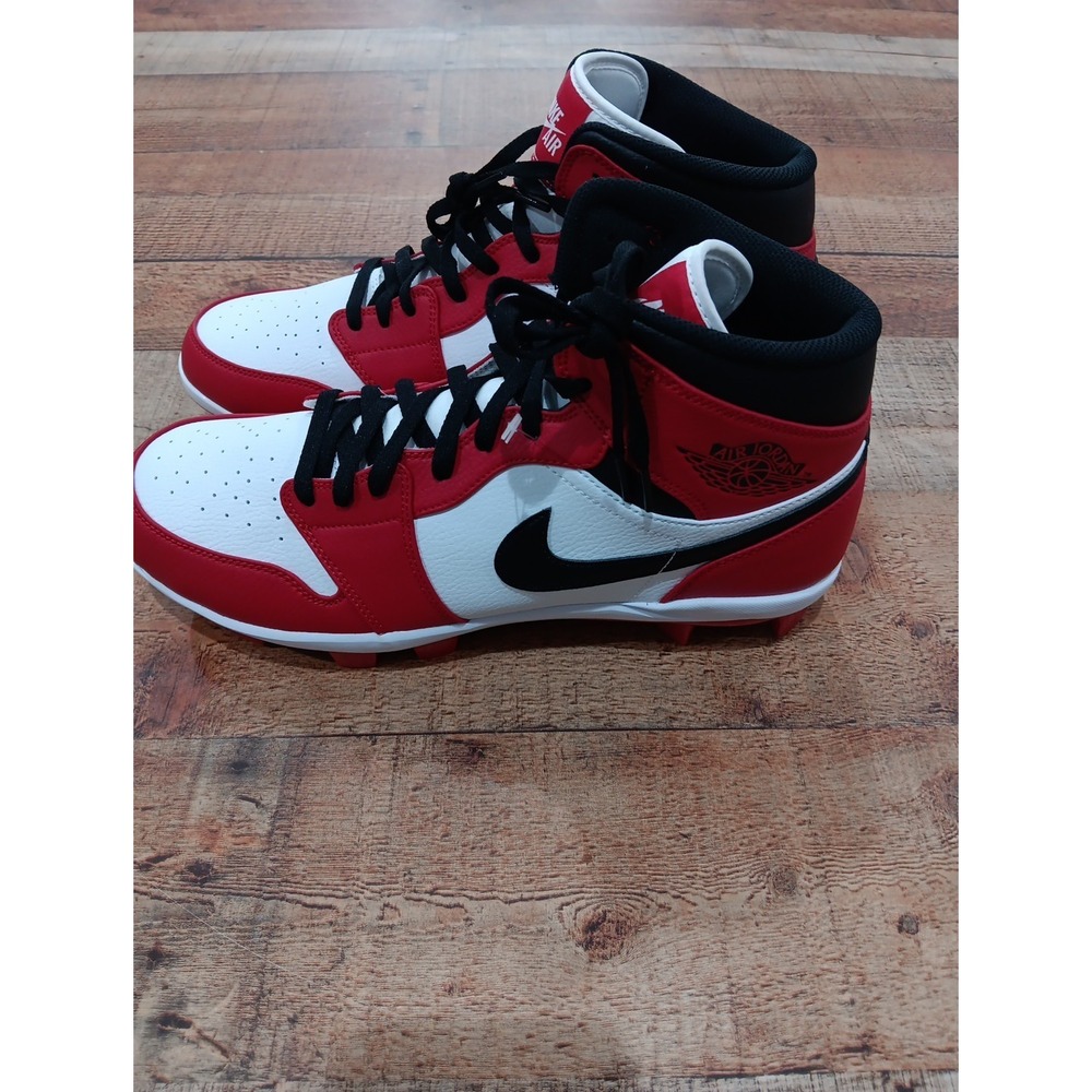 Air Jordan 1 Retro MCS Men's Baseball Cleats Size 14. NEW AV5354-611 - Picture 3 of 7